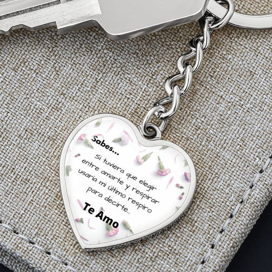 Llavero para la mujer de tu vida - Pequeñas cosas que dicen TE AMO - Llavero corazón Jewelry 