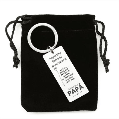Llavero para papá: Tengo un héroe... Jewelry 