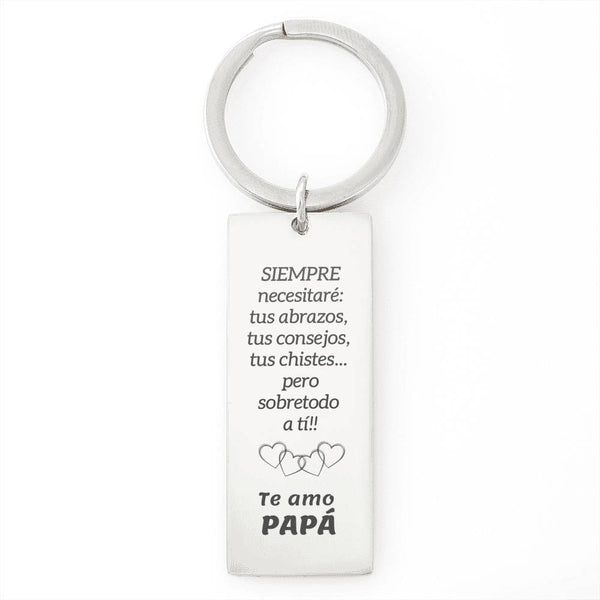 Llavero para Para Papá: siempre necesitará: tus abrazos… Jewelry ShineOn Fulfillment 