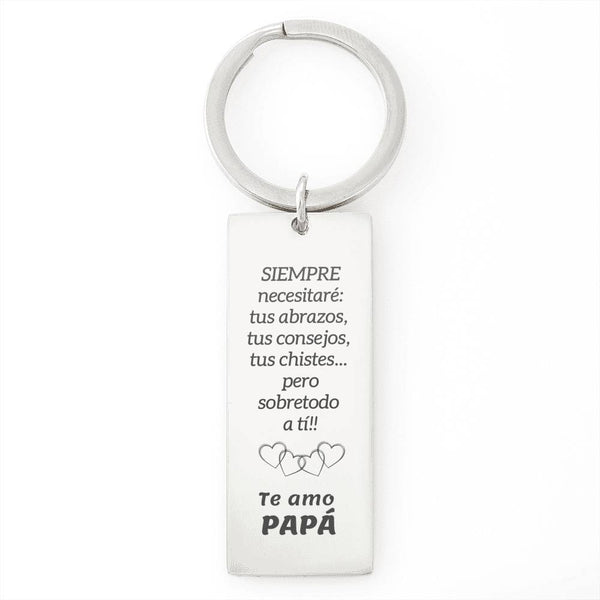 Llavero para Para Papá: siempre necesitará: tus abrazos… Jewelry 