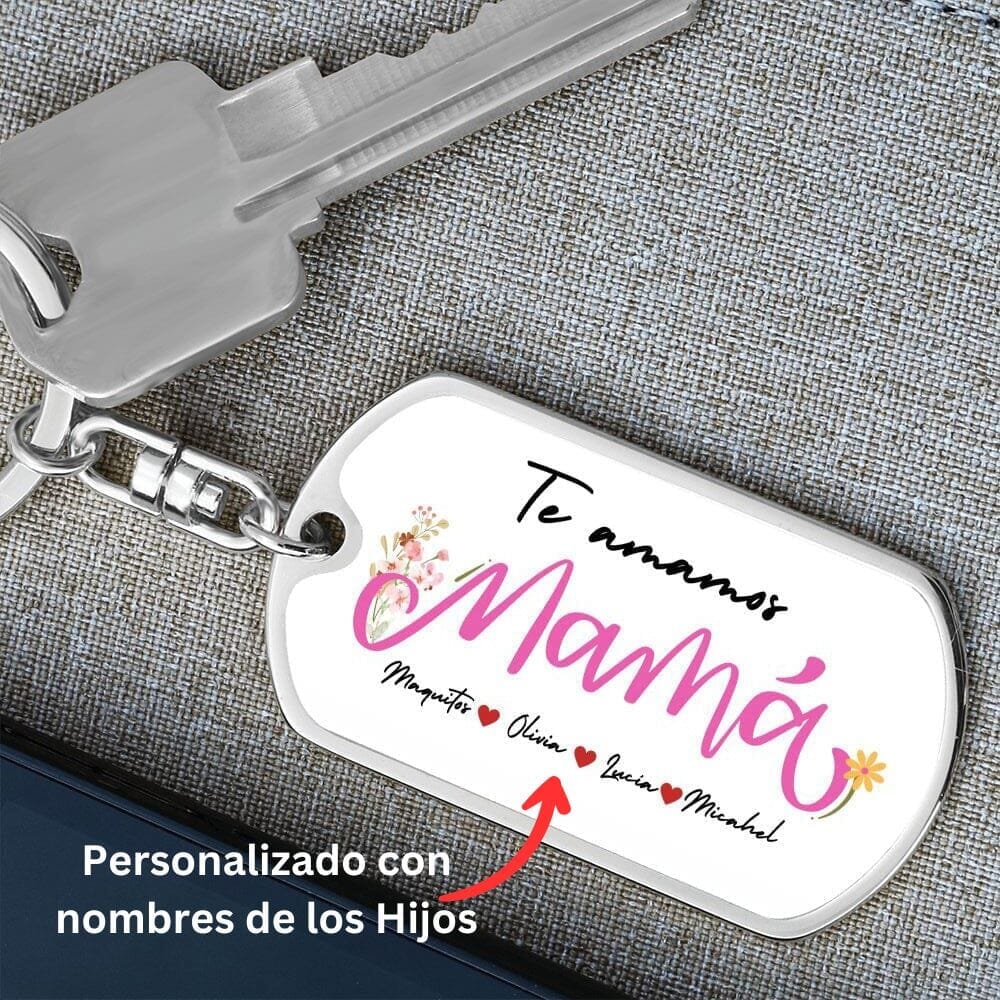 Llavero Personalizado para Mamá con Nombres de los Hijos, Día de las Madres Jewelry 