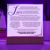 Luz de Guerrero: El Legado de Luis - Acrílico con Luz Led Acrylic/Square ShineOn Fulfillment 