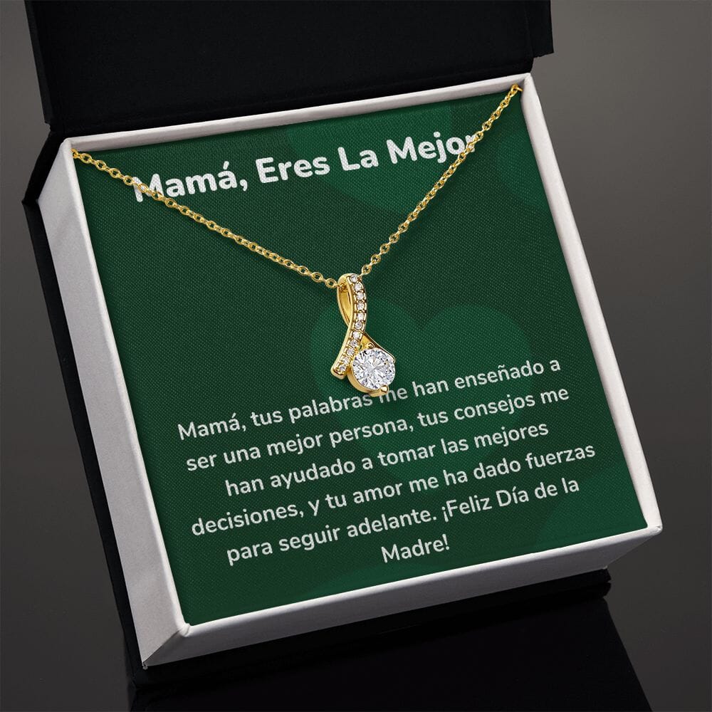 Mamá, Eres La Mejor Collar Belleza Seductora (Alluring Beauty) Para Mamá Jewelry ShineOn Fulfillment 