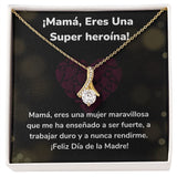 ¡Mamá, Eres Una Super heroína! Collar Belleza Seductora (Alluring Beauty) Para Mamá Jewelry ShineOn Fulfillment <p>Acabado en Oro Amarillo de 18 quilates</p> Standard Box 