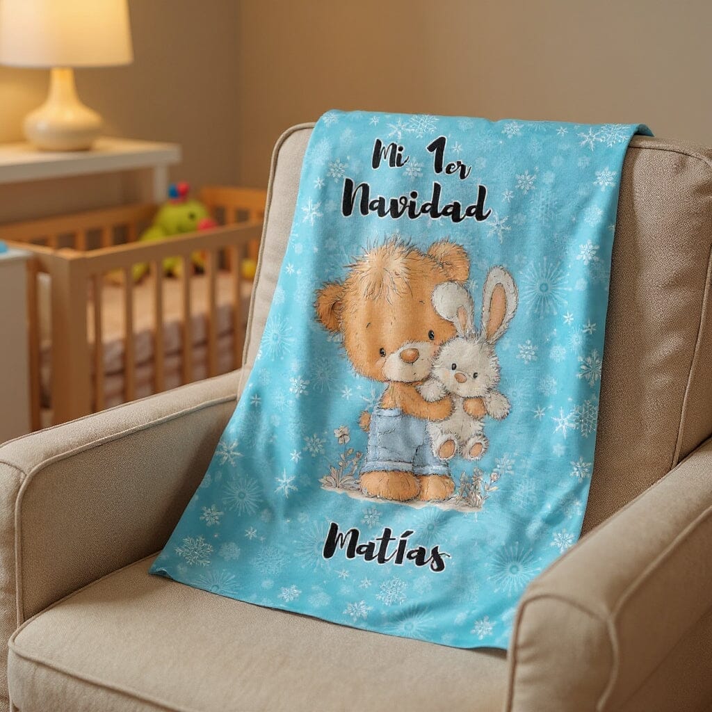 ⭐ Manta Personalizada “Mi 1er Navidad” – Especial para Bebé Jewelry 