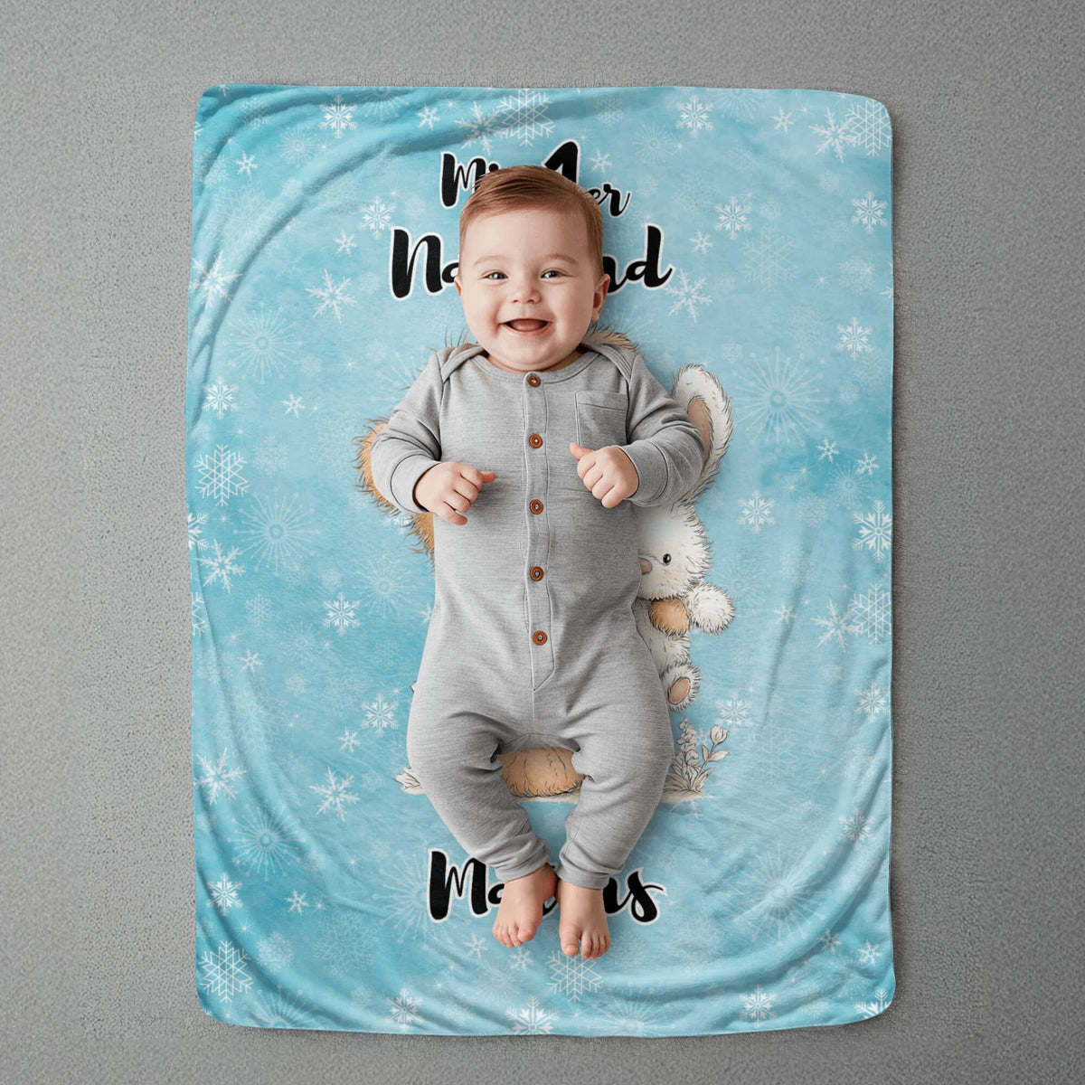 ⭐ Manta Personalizada “Mi 1er Navidad” – Especial para Bebé Jewelry 