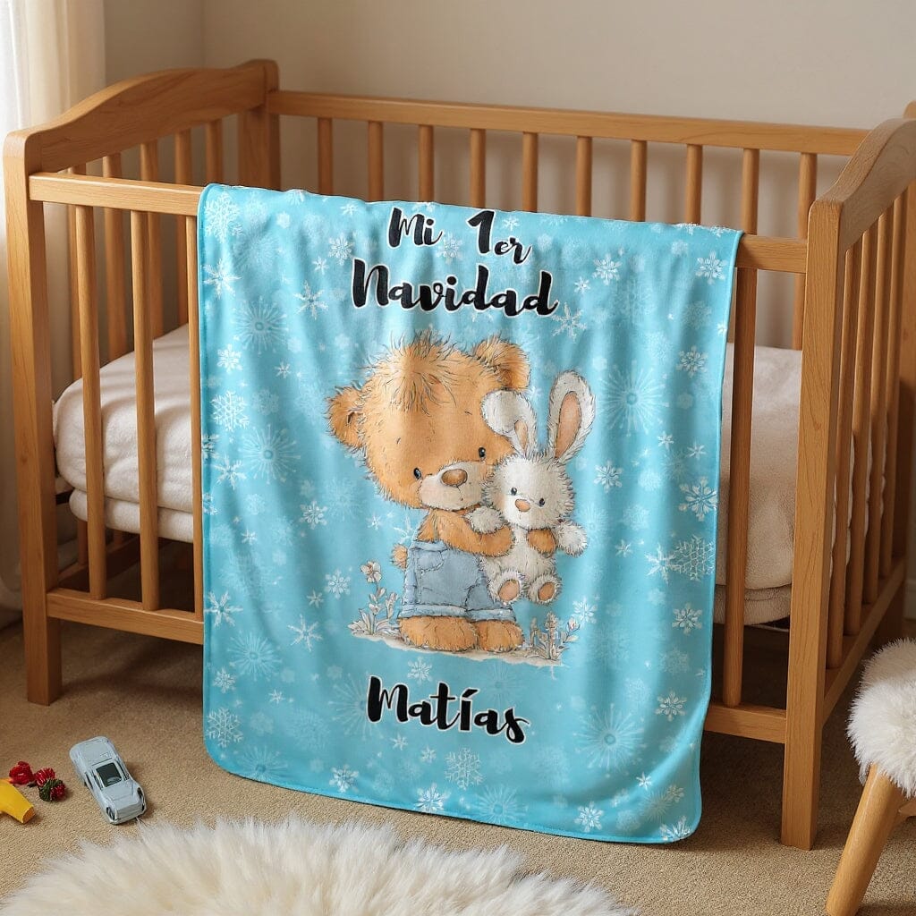 ⭐ Manta Personalizada “Mi 1er Navidad” – Especial para Bebé Jewelry 