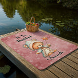 🎀 Manta Personalizada “Mi 1ra Navidad” – Especial para Bebé Niña Jewelry 