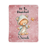 🎀 Manta Personalizada “Mi 1ra Navidad” – Especial para Bebé Niña Jewelry 