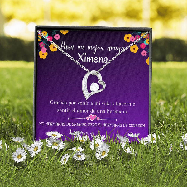 No hermanas de sangre, pero sí hermanas de corazón - Collar Forever Love para la Mejor Amiga. Jewelry/ForeverLove 