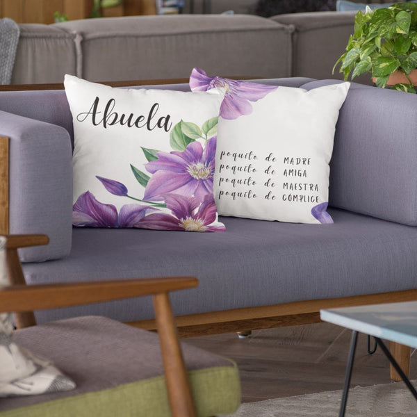 NUEVO - Almohadón para la Mejor de Todas Las Abuelas - Pillow para Abuela Home Decor Printify 