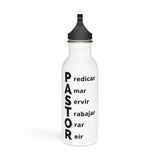 Nuevo Producto - Botella para Pastor - Botella de agua de acero inoxidable Mug Printify 20oz White 