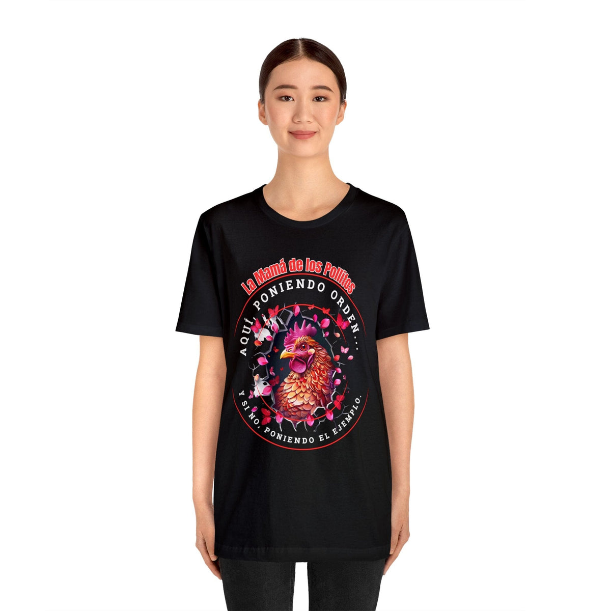 Orden y Ejemplo: La Camiseta de la Mamá de los Pollitos - Celebra su Día con Estilo T-Shirt 