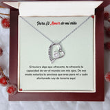 Para el Amor de mi Vida - Collar de Amor Eterno Jewelry ShineOn Fulfillment Acabado en oro blanco de 14 k Cajita de Lujo con Luz Led 