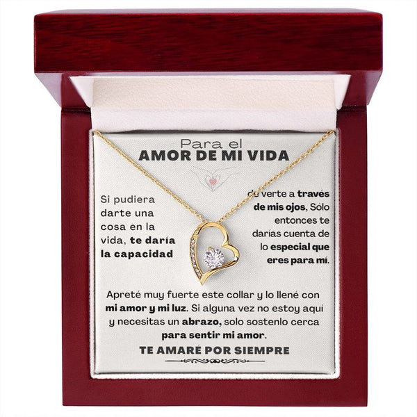 Para el Amor de mi vida - Collar Por siempre amor - forever love B&W Jewelry/ForeverLove 