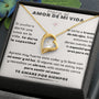 Para el Amor de mi vida - Collar Por siempre amor - forever love B&W Jewelry ShineOn Fulfillment Acabado en Oro Amarillo de 18 quilates. Cajita Estandard (Gratis) 