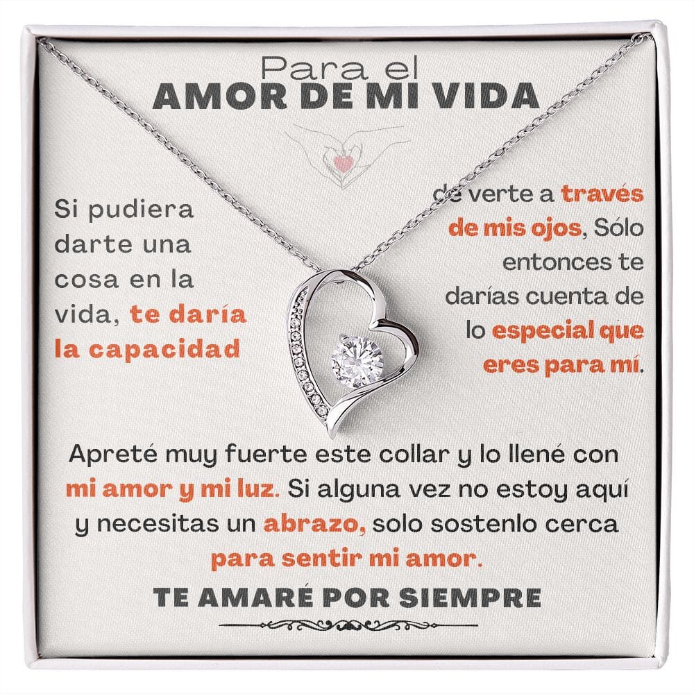Para el Amor de mi vida - Collar Por siempre amor - forever love Jewelry/ForeverLove 