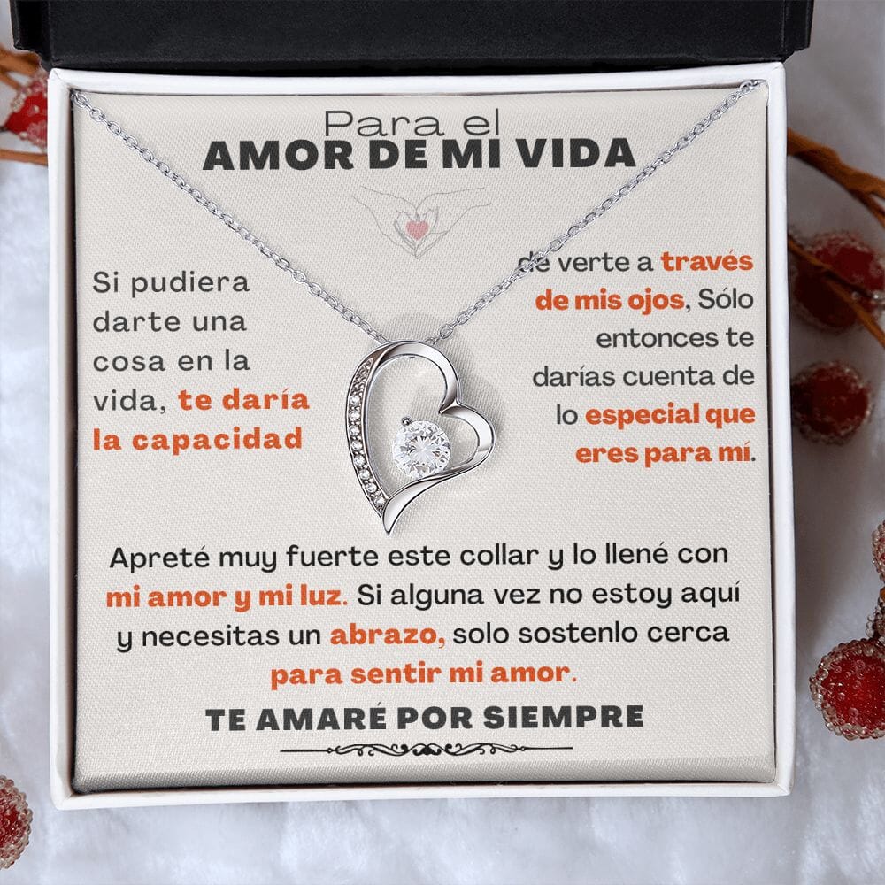 Para el Amor de mi vida - Collar Por siempre amor - forever love Jewelry/ForeverLove 