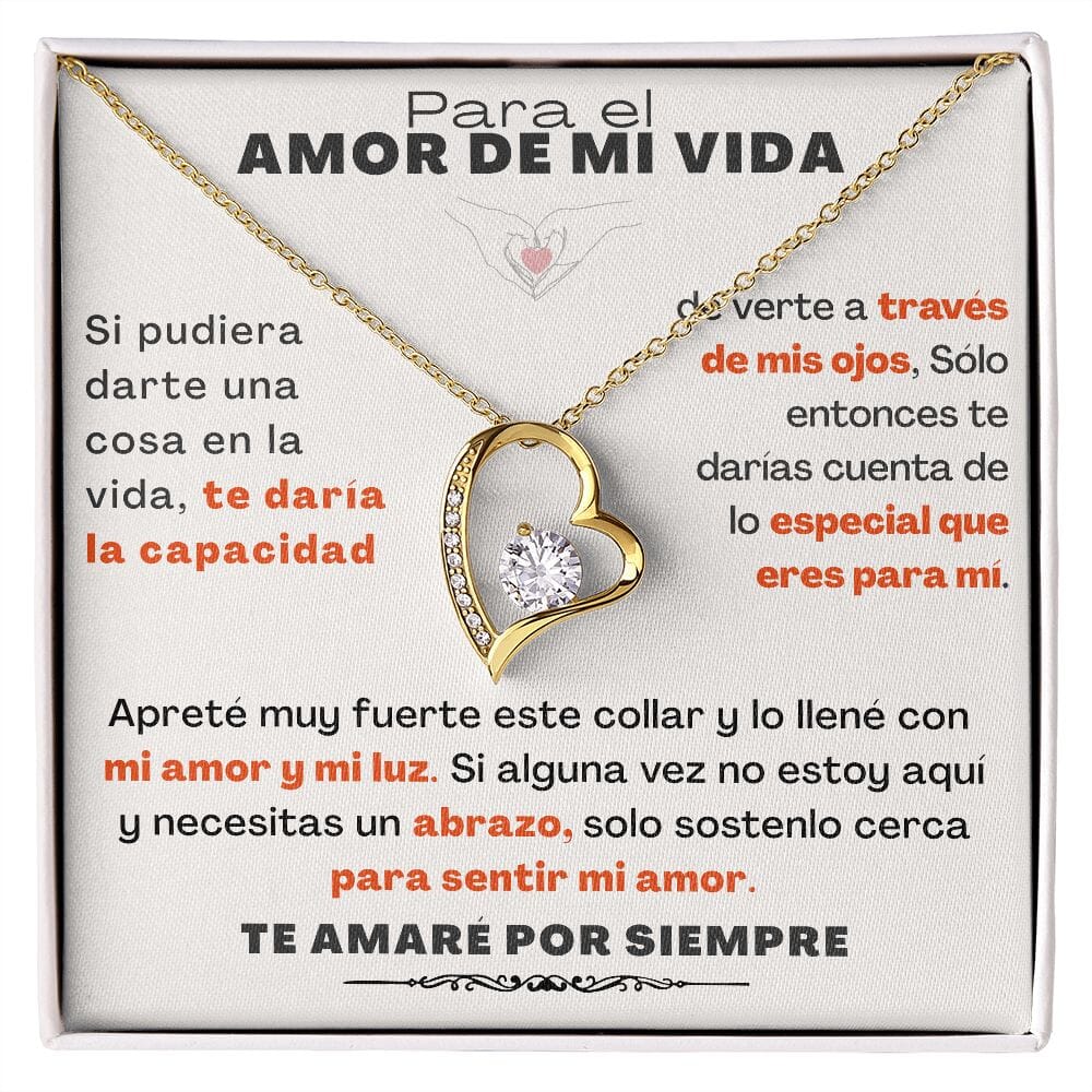 Para el Amor de mi vida - Collar Por siempre amor - forever love Jewelry/ForeverLove 