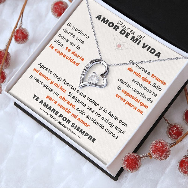 Para el Amor de mi vida - Collar Por siempre amor - forever love Jewelry ShineOn Fulfillment 