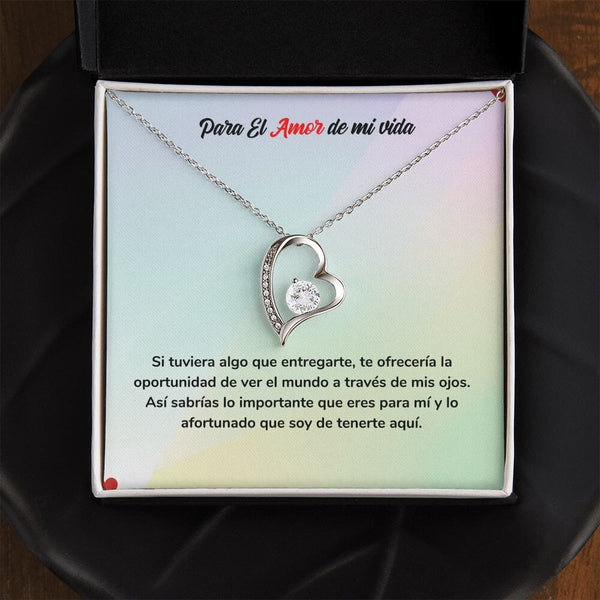 Para el Amor de mi Vida - Regalo de Amor Eterno con Collar Jewelry 