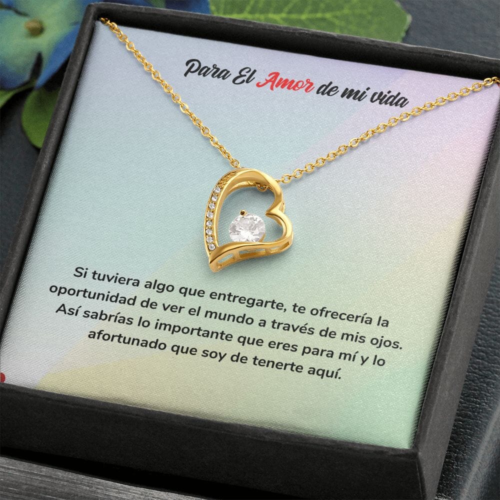 Para el Amor de mi Vida - Regalo de Amor Eterno con Collar Jewelry 
