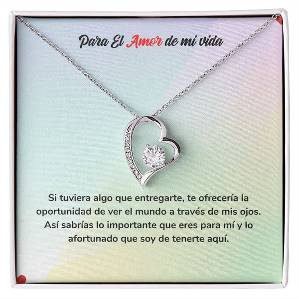 Para el Amor de mi Vida - Regalo de Amor Eterno con Collar Jewelry 