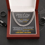 Para el Rey de mi corazón - Cadena Cubana para el Amor de tu vida Jewelry ShineOn Fulfillment Cuban Link Chain (Stainless Steel) 