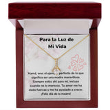 Para la Luz de Mi Vida Collar Belleza Seductora (Alluring Beauty) Para Mamá Jewelry ShineOn Fulfillment <p>Acabado en Oro Amarillo de 18 quilates</p> Luxury Box 