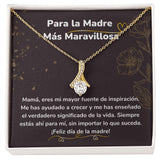 Para la Madre Más Maravillosa Collar Belleza Seductora (Alluring Beauty) Para Mamá Jewelry ShineOn Fulfillment <p>Acabado en Oro Amarillo de 18 quilates</p> Standard Box 