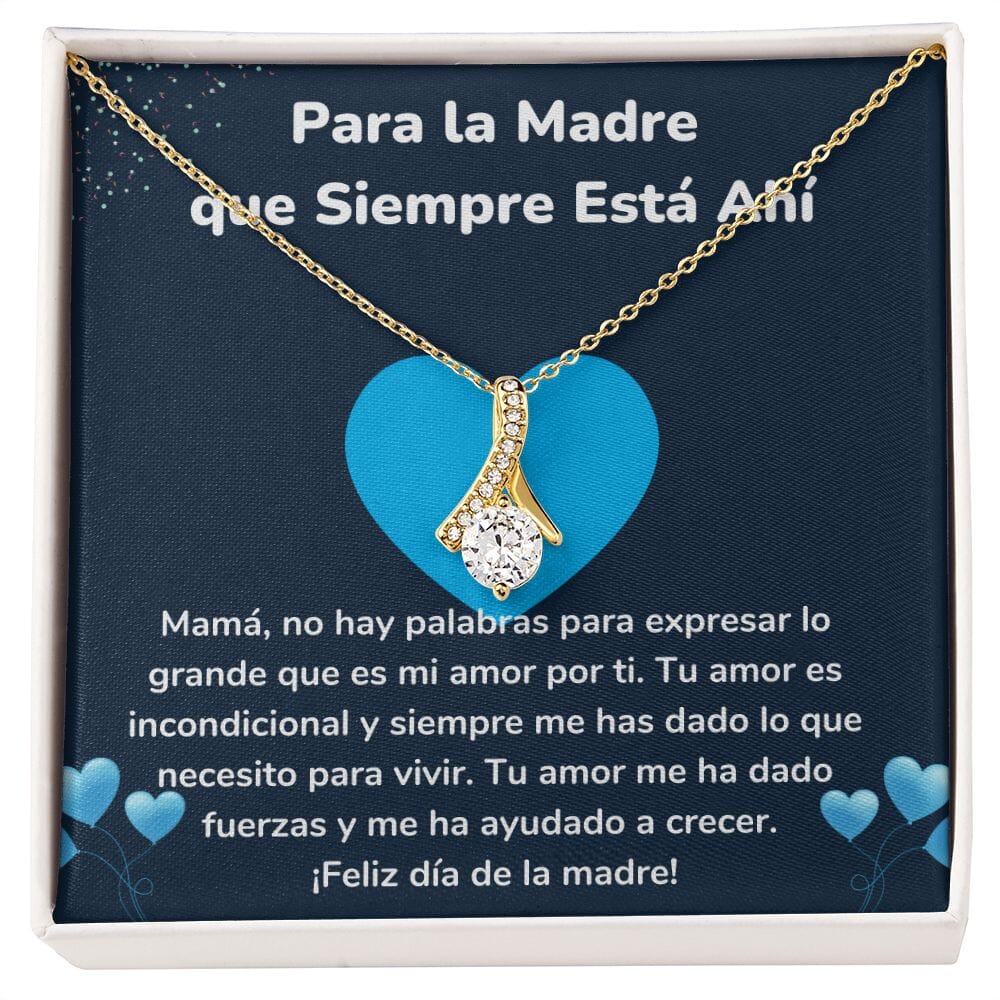 Para la Madre que Siempre Está Ahí Collar Belleza Seductora (Alluring Beauty) Para Mamá Jewelry ShineOn Fulfillment <p>Acabado en Oro Amarillo de 18 quilates</p> Standard Box 