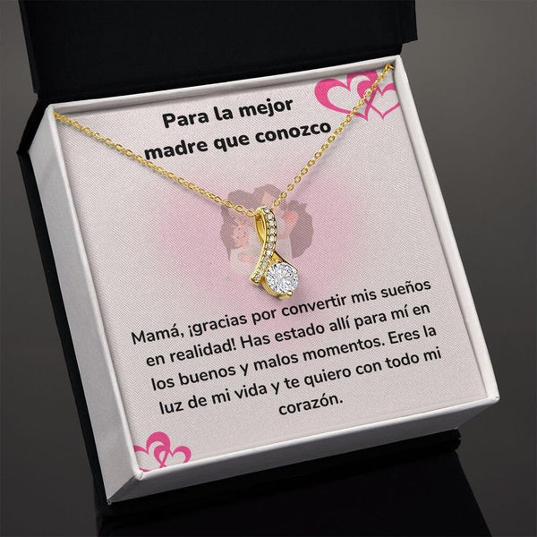 Para la mejor madre que conozco - Collar Alluring Beauty - Día de las Madres Jewelry ShineOn Fulfillment 