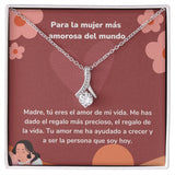 Para la mujer más amorosa del mundo - Collar Alluring Beauty - Día de las Madres Jewelry ShineOn Fulfillment Acabado en oro blanco de 14 k Standard Box 