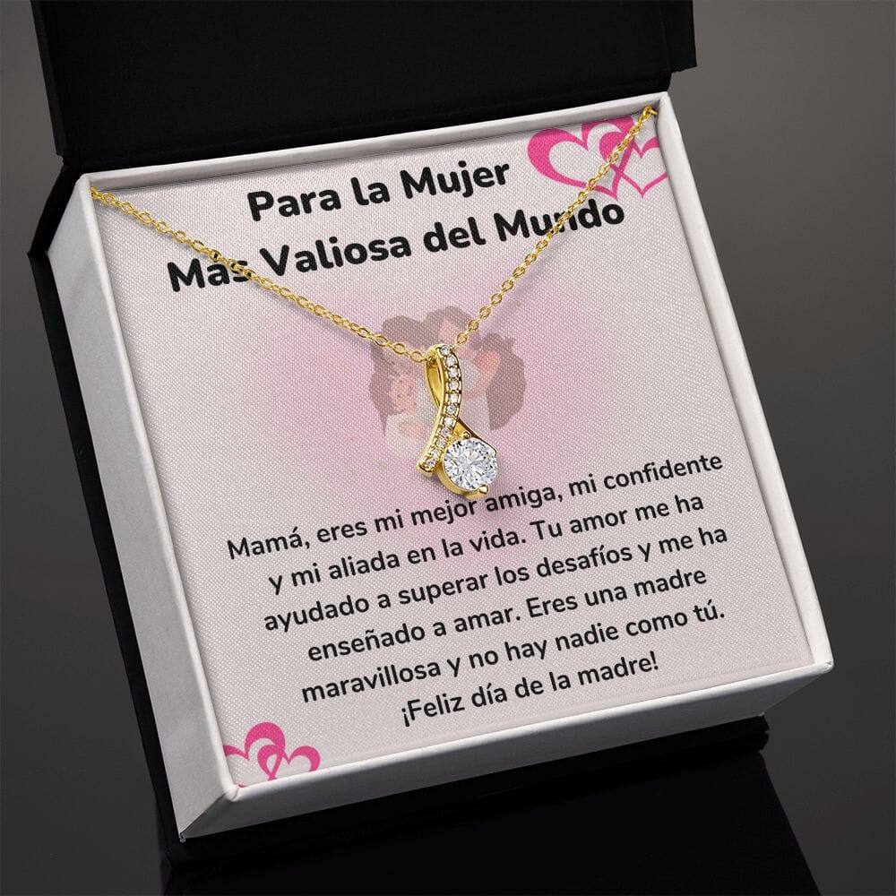 Para la Mujer Más Valiosa del Mundo Collar Belleza Seductora (Alluring Beauty) Para Mamá Jewelry ShineOn Fulfillment 