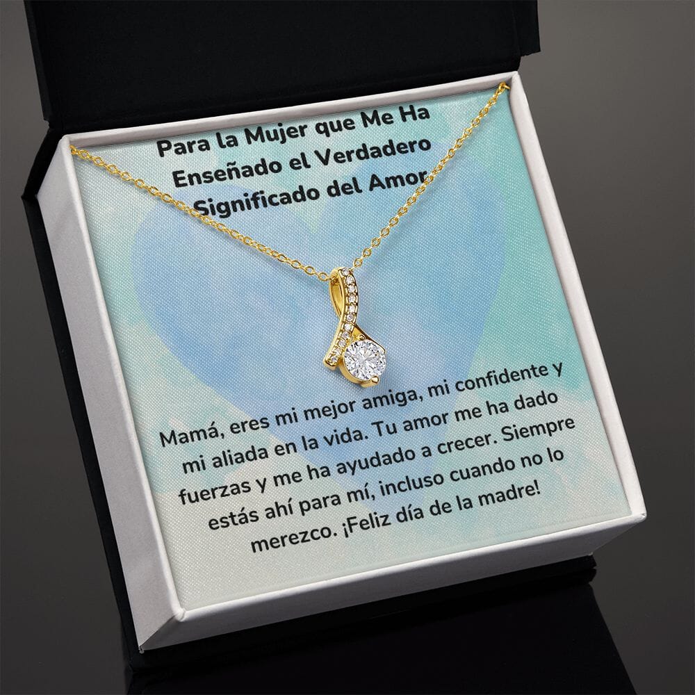 Para la Mujer que Me Ha Enseñado el Verdadero Significado del Amor Collar Belleza Seductora (Alluring Beauty) Jewelry/AlluringBeauty 