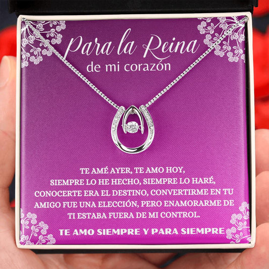 Para la Reina de mi Corazón - Collar afortunada en el amor - **NUEVO** Jewelry 