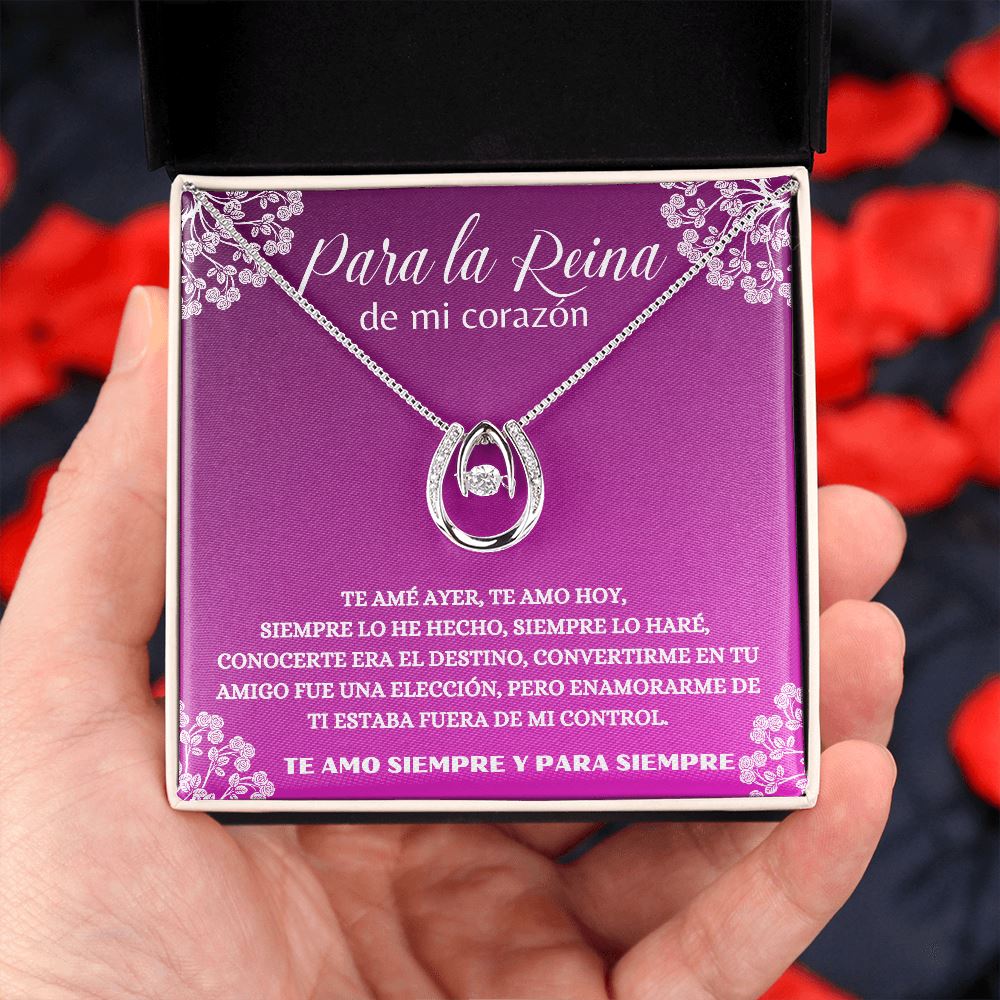 Para la Reina de mi Corazón - Collar afortunada en el amor - **NUEVO** Jewelry 