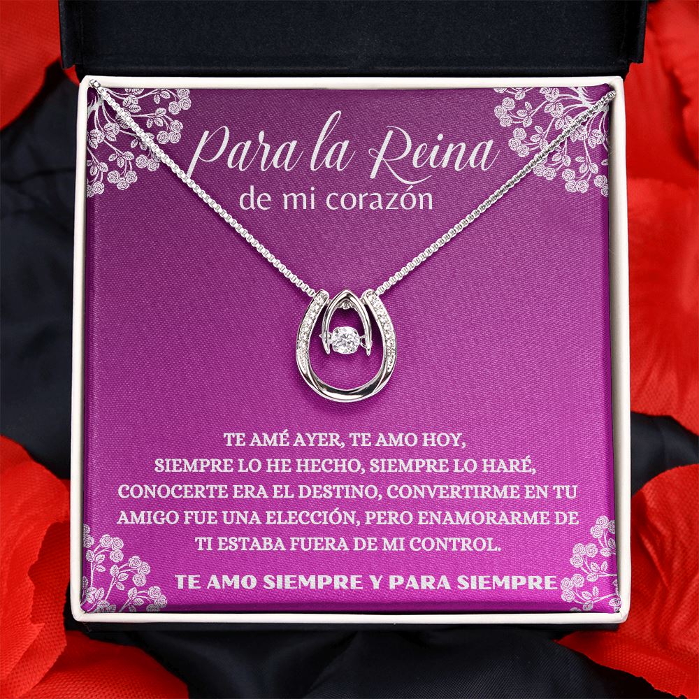 Para la Reina de mi Corazón - Collar afortunada en el amor - **NUEVO** Jewelry 