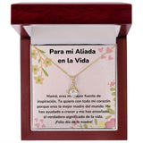 Para mi Aliada en la Vida Collar Belleza Seductora (Alluring Beauty) Para Mamá Jewelry ShineOn Fulfillment <p>Acabado en Oro Amarillo de 18 quilates</p> Luxury Box 