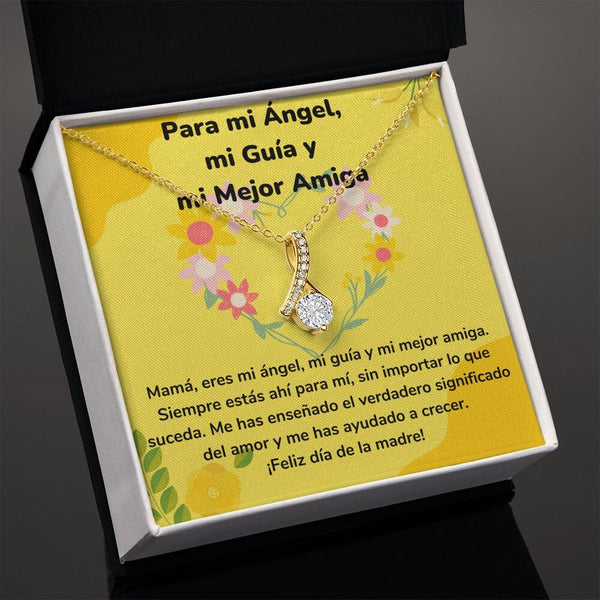 Para mi Ángel, mi Guía y mi Mejor Amiga Collar Belleza Seductora (Alluring Beauty) Para Mamá Jewelry ShineOn Fulfillment 