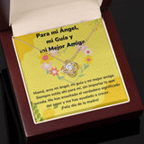 Para mi Ángel, mi Guía y mi Mejor Amiga - Collar para Mamá (Nudo de Amor) Love Knot Jewelry ShineOn Fulfillment 