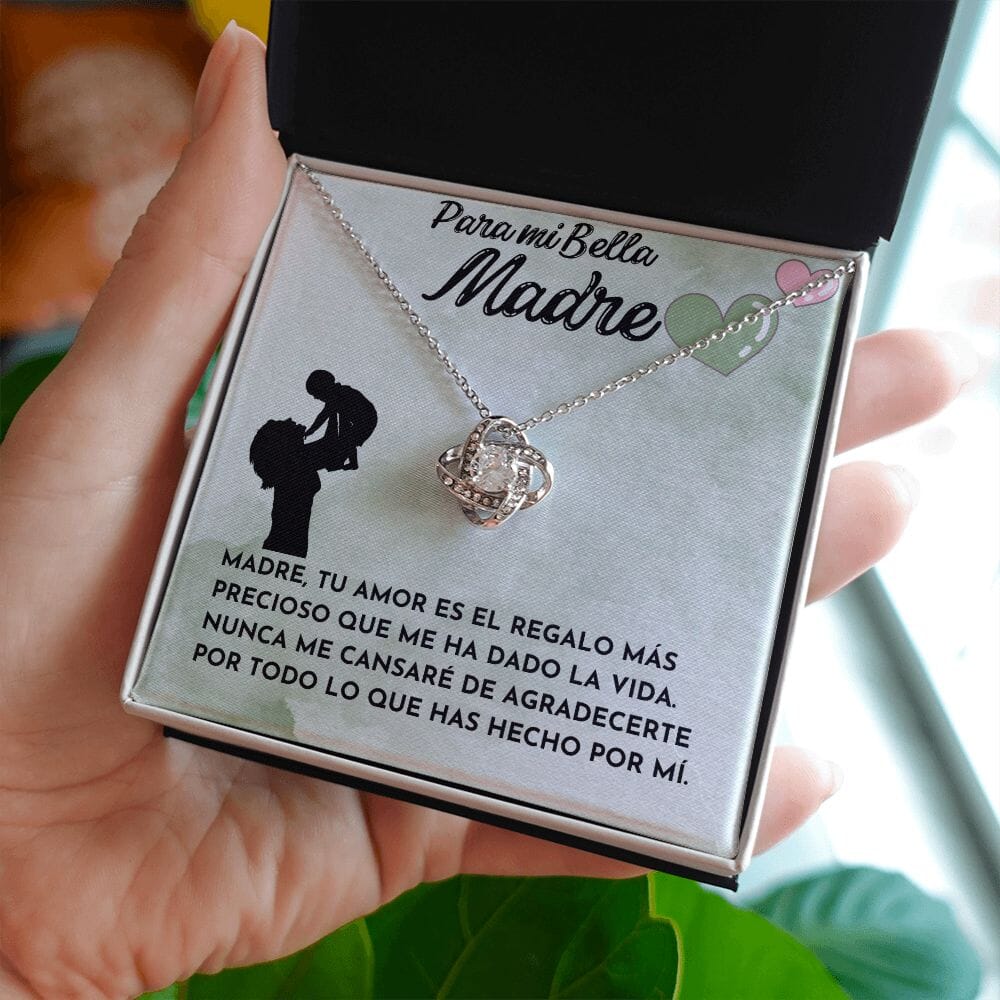 Para mi Bella Madre - Collar Para Mamá Nudo de Amor (LoveKnot) Jewelry/LoveKnot 