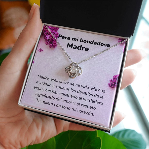 Para mi Bondadosa Madre - Collar Love Knot Nudo de amor - Para Mamá Jewelry/LoveKnot 
