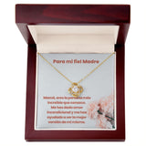 Para mi Fiel Madre - Nudo de Amor Collar Para Mamá Jewelry ShineOn Fulfillment <p>Acabado en Oro Amarillo de 18 quilates.</p> Luxury Box 