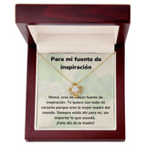 Para mi fuente de inspiración - Collar para Mamá (Nudo de Amor) Love Knot Jewelry ShineOn Fulfillment <p>Acabado en Oro Amarillo de 18 quilates.</p> Luxury Box 