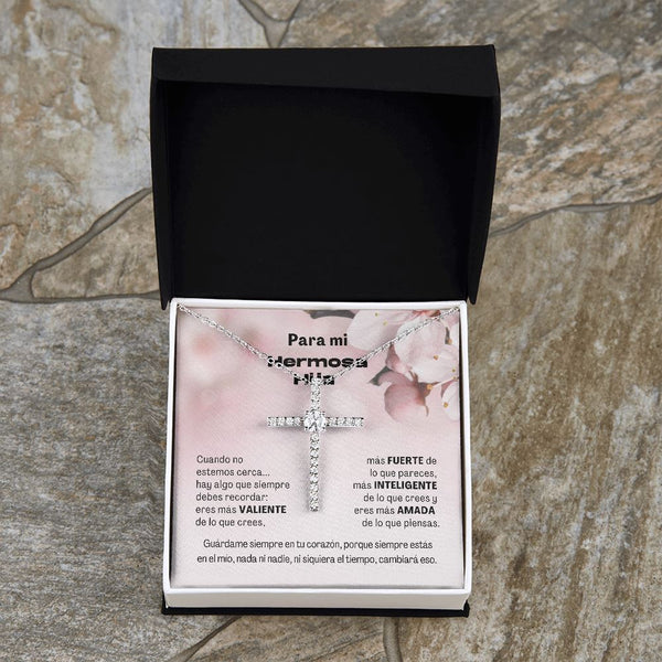 Para mi Hermosa Hija - Bello Collar Cruz Jewelry 