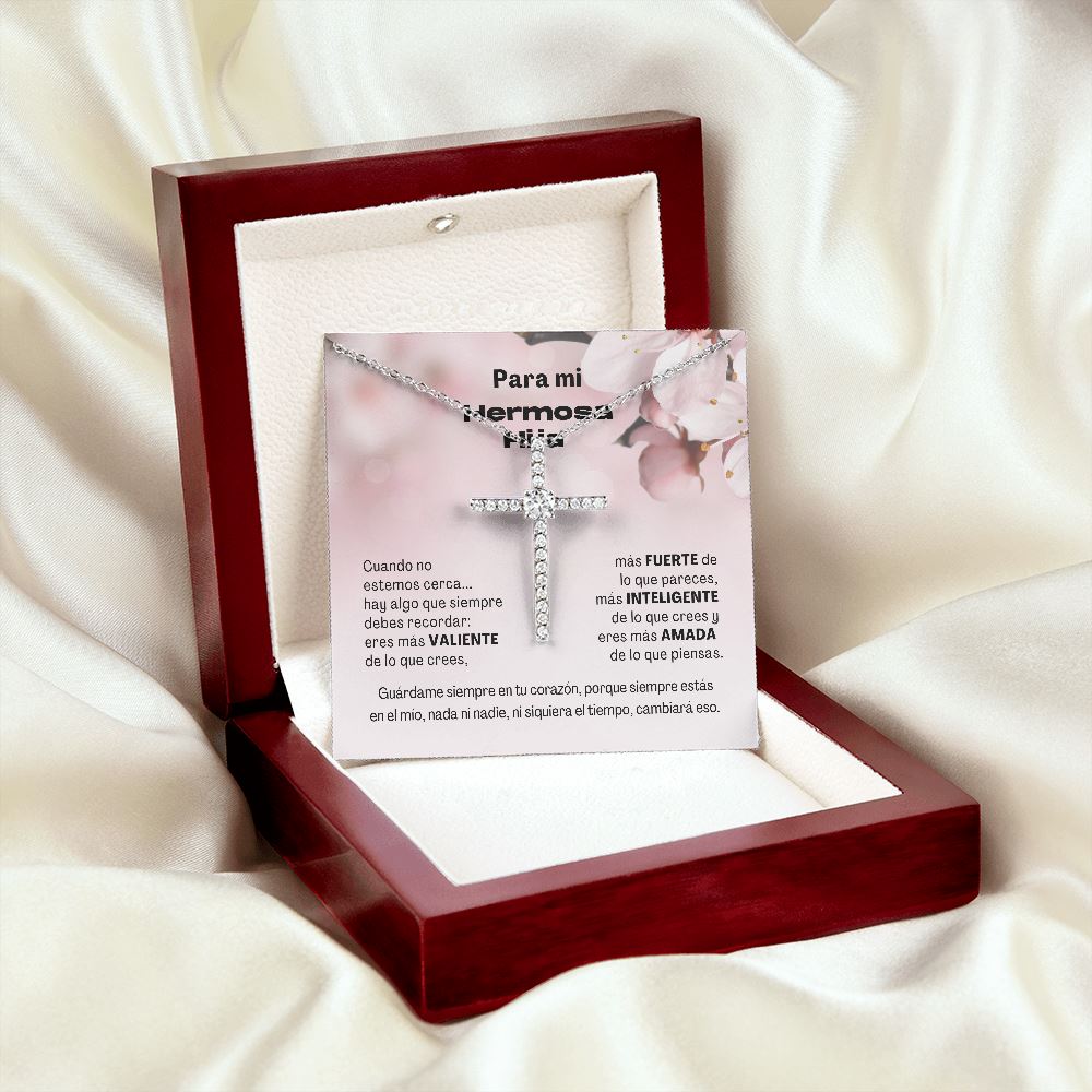 Para mi Hermosa Hija - Bello Collar Cruz Jewelry 
