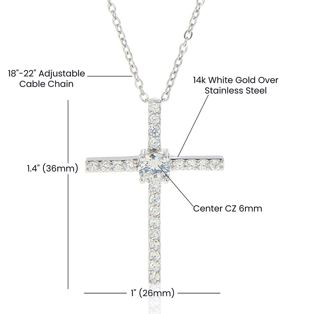 Para mi Hermosa Hija - Bello Collar Cruz Jewelry 