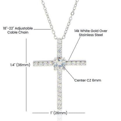 Para mi Hermosa Hija - Bello Collar Cruz Jewelry 