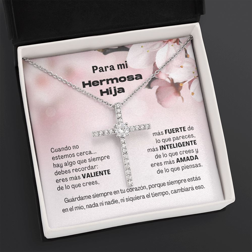 Para mi Hermosa Hija - Bello Collar Cruz Jewelry 